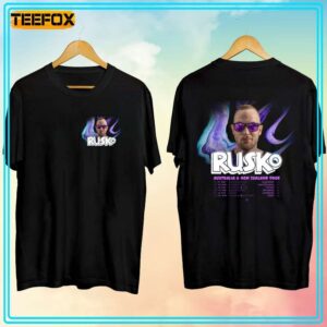 Rusko Australia and New Zealand Tour 2023 Concert Dates T Shirt