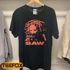 Saw Reverse Bear Trap Movie Adult Short Sleeve T Shirt