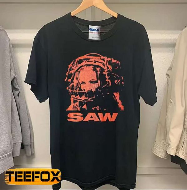 Saw Reverse Bear Trap Movie Adult Short Sleeve T Shirt
