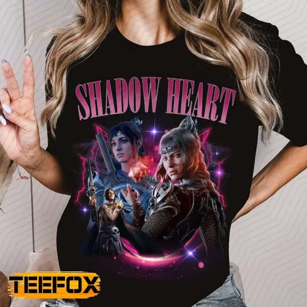 Shadowheart Baldurs Gate 3 Adult Short Sleeve T Shirt