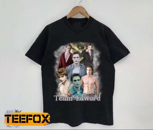 Team Edward Edward Cullen Adult Short Sleeve T Shirt