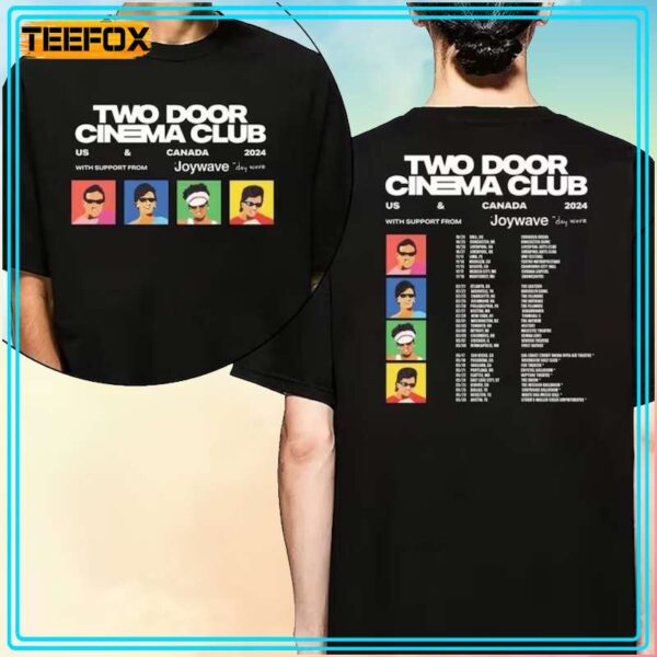 Two Door Cinema Club With Support From Joywave 2024 T Shirt