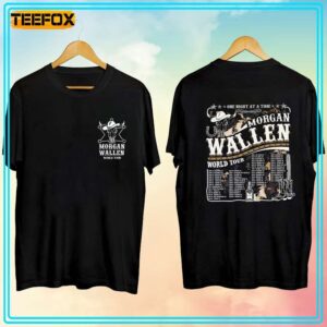 Wallen Western One Night At A Time World Tour 2023 Concert Dates T Shirt
