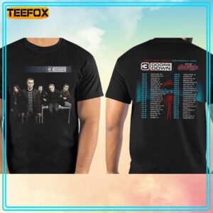 3 Doors Down Tour 2023 Short Sleeve T Shirt