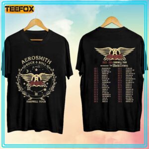 Aerosmith 2023 2024 Peace Out Farewell Tour with The Black Crowes Tour Concert Unisex T Shirt