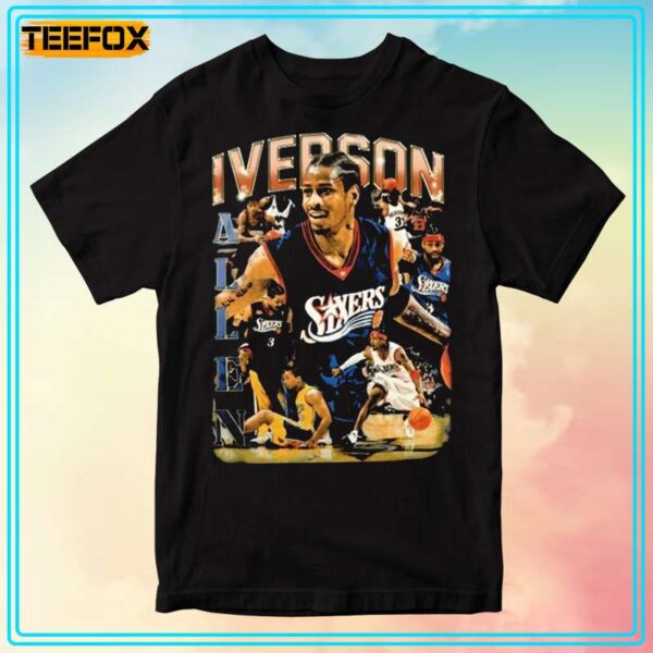 Allen Iverson The Answer Philadelphia 76ers Unisex T Shirt