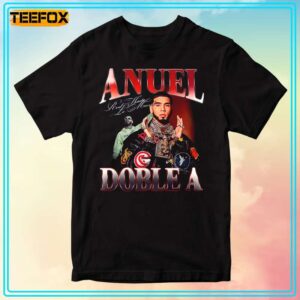 Anuel AA Real Hasta la Muerte Short Sleeve T Shirt