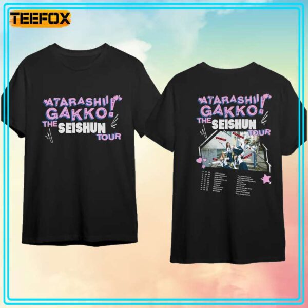 Atarashii Gakko The Seishun Tour 2023 Short Sleeve T Shirt