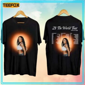 Ayra Starr 21 The World Tour 2023 Concert Unisex T Shirt