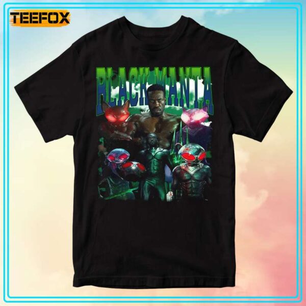 Black Manta Aquaman And The Lost Kingdom Short Sleeve T Shirt