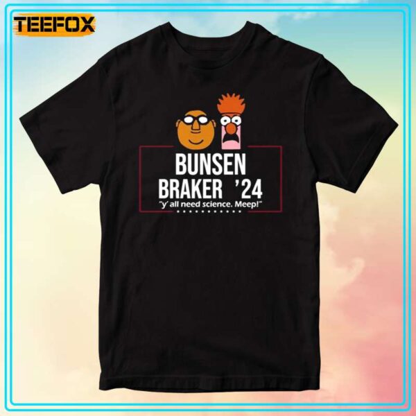 Bunsen And Beaker 2024 Yall Need Science Short Sleeve T Shirt