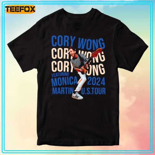 Cory Wong Winter USA Tour 2024 Short Sleeve T Shirt
