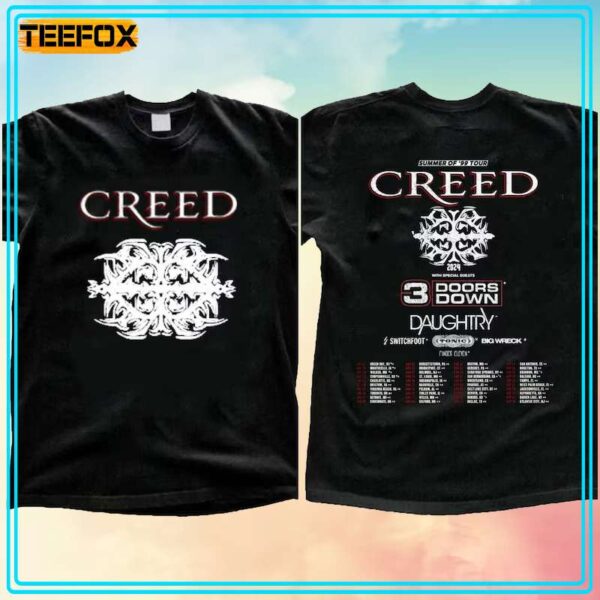 Creed 2024 Tour Summer of 99 Tour Unisex T Shirt