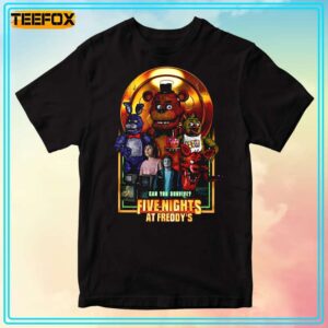 Five Nights at Freddys Movie 2023 Short Sleeve T Shirt