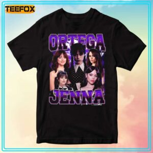 Jenna Ortega Wednessday Short Sleeve T Shirt