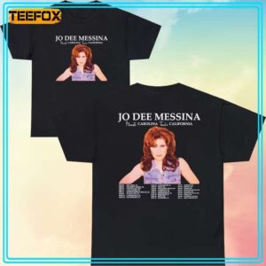 Jo Dee Messina Heads Carolina Tails California Tour 2024 Short Sleeve T Shirt