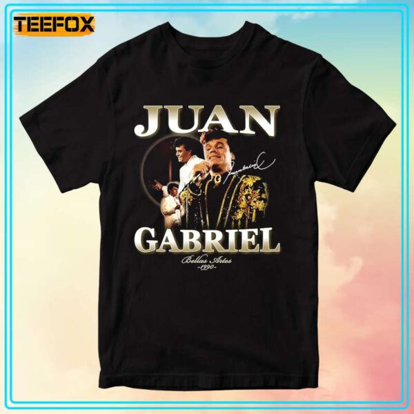 Juan Gabriel Bellas Artes 1990 Short Sleeve T Shirt