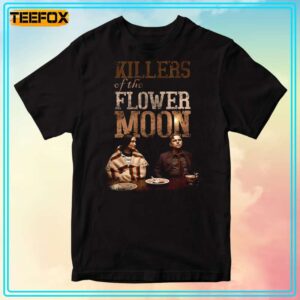 Killers of the Flower Moon Leonardo DiCaprio Short Sleeve T Shirt