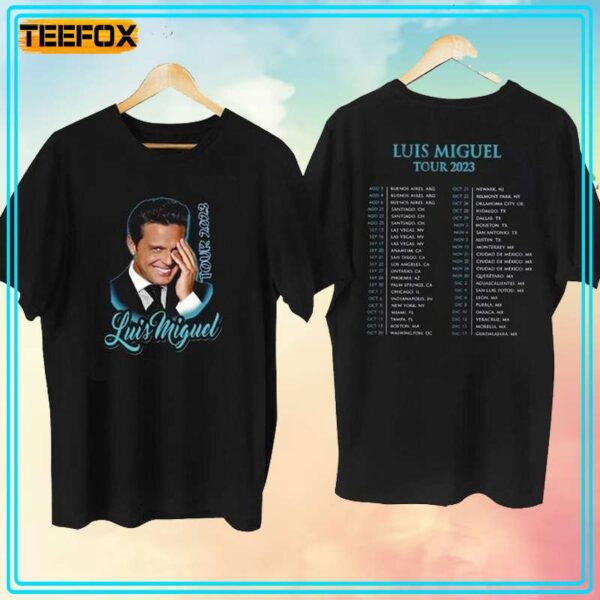 Luis Miguel Tour 2023 Short Sleeve T Shirt