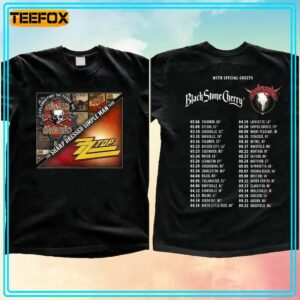 Lynyrd Skynyrd ZZ Top Tour 2024 Short Sleeve T Shirt