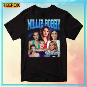 Millie Bobby Brown Actress Short Sleeve T Shirt