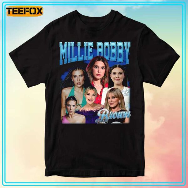Millie Bobby Brown Actress Short Sleeve T Shirt