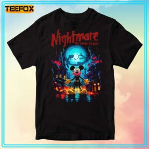 Nightmare On Main Street Mickey Short Sleeve T Shirt