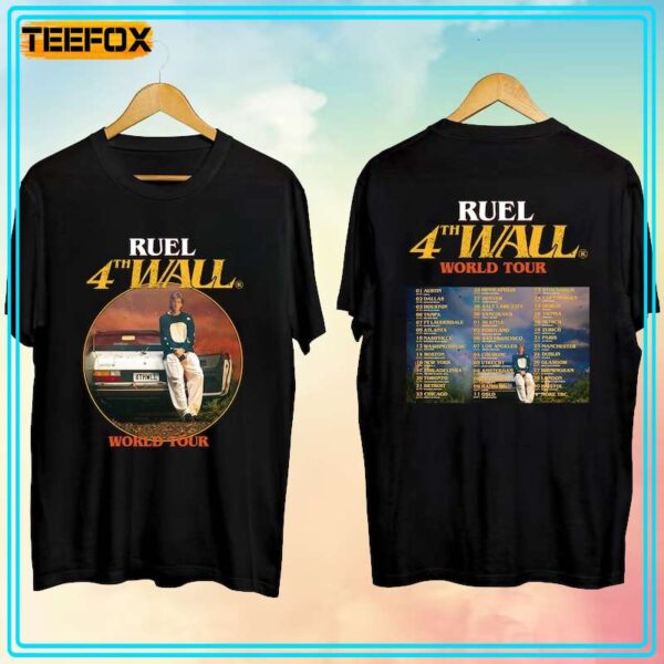 Ruel 4th Wall World Tour 2023 Concert Unisex T Shirt