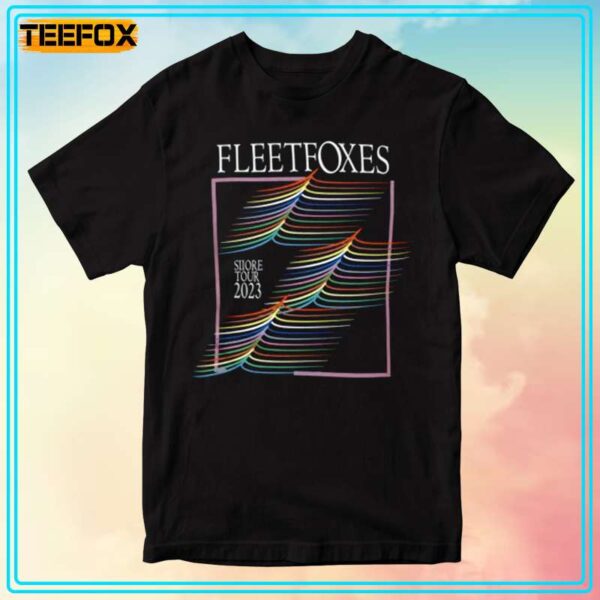 Shore Fleet Foxes Tour 2023 Short Sleeve T Shirt