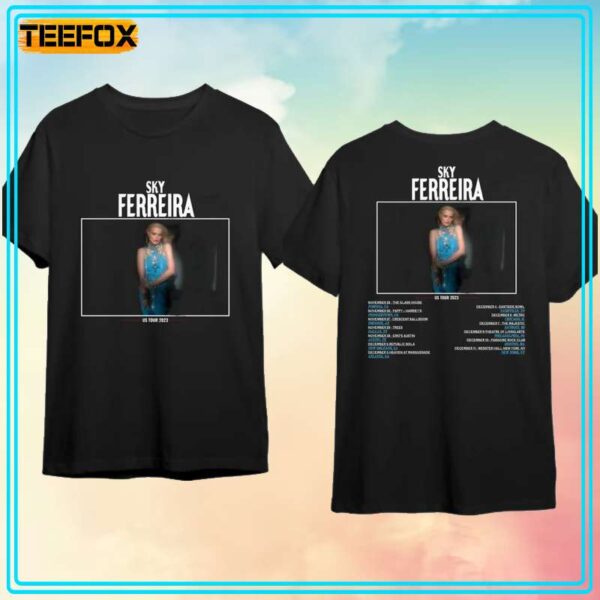 Sky Ferreira Tour 2023 Short Sleeve T Shirt