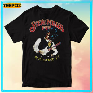 Steve Miller Band Tour 76 T Shirt