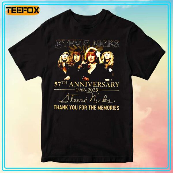 Stevie Nicks 57th Anniversary 1966 2023 T Shirt