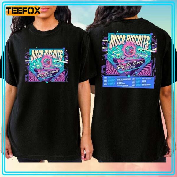 The Disco Biscuits Tour 2024 Short Sleeve T Shirt