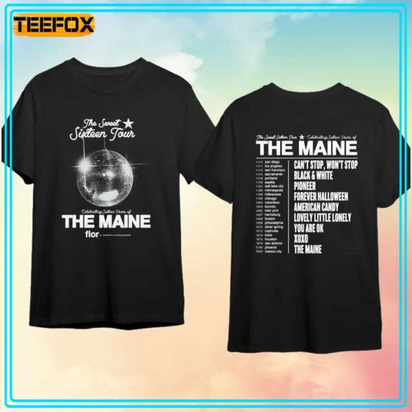 The Maine Tour 2023 Short Sleeve T Shirt