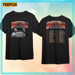 Tornillo Montecarlo Tour USA 2024 Concert Short Sleeve T Shirt