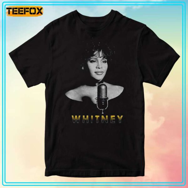 Whitney Houston BW Short Sleeve T Shirt