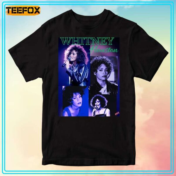 Whitney Houston Graphic Short Sleeve T Shirt
