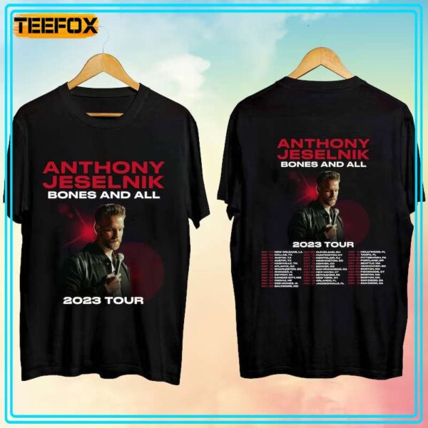Anthony Jeselnik Bones and All Tour 2023 Short Sleeve T Shirt