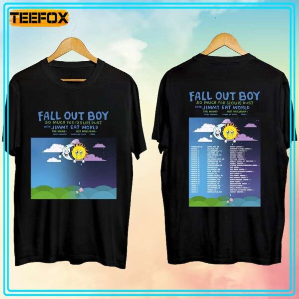 Fall Out Boy Band Tour 2024 Short Sleeve T Shirt
