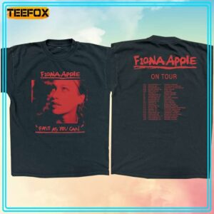 Fiona Apple Fast As You Can On Tour Short Sleeve T Shirt