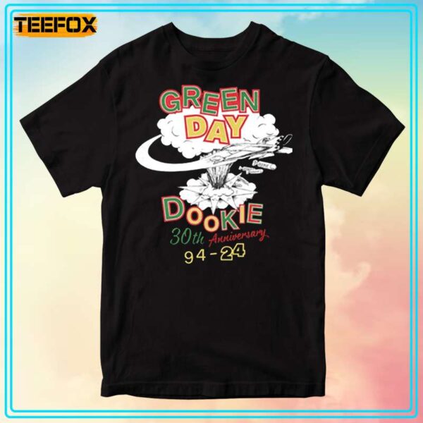Green Day Dookie 30th Anniversary 2024 Short Sleeve T Shirt