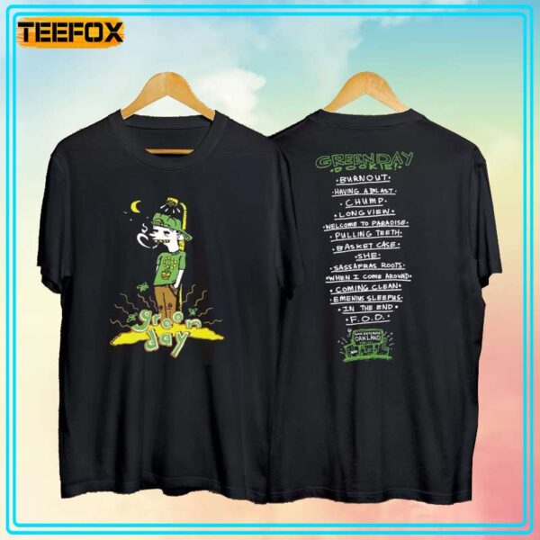 Green Day Dookie Tour 1994 Short Sleeve T Shirt