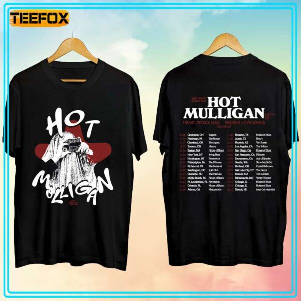 Hot Mulligan Why Would I Watch Tour 2023 Short Sleeve T Shirt