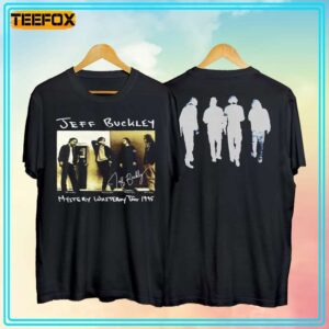 Jeff Buckley Mystery White Boy Tour 1995 Short Sleeve T Shirt