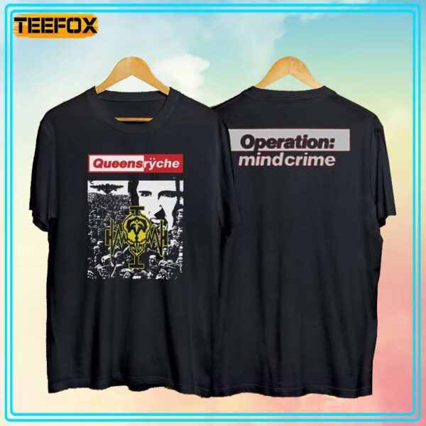 Queensryche Operation Mindcrime 1988 Short Sleeve T Shirt