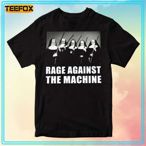 Rage Against The Machine Nuns with Guns Short Sleeve T Shirt