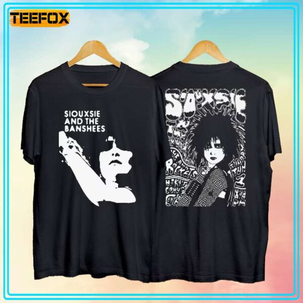 Siouxsie And the Banshees Live At Rockets Short Sleeve T Shirt