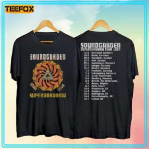 Soundgarden Superunknown Tour 94 Short Sleeve T Shirt