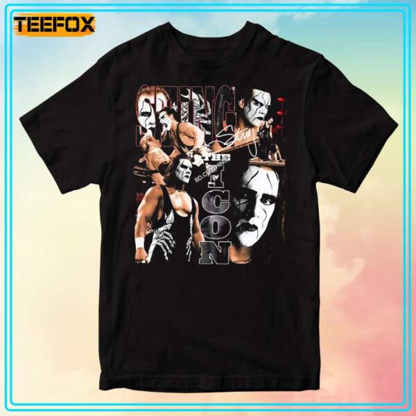 Sting The Icon Wrestler Wrestling Short Sleeve T Shirt
