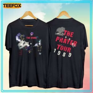 The Cure Prayer Tour 1989 Short Sleeve T Shirt